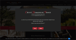 Desktop Screenshot of cdf-chateaux.com
